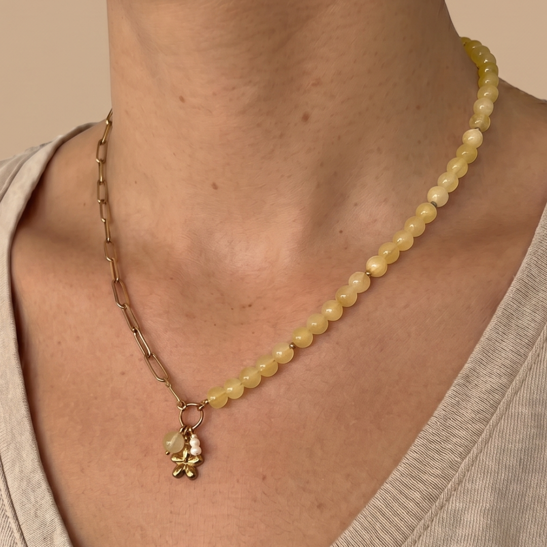 DIY Kraaltjes Ketting Kit Goud - Stainless Steel