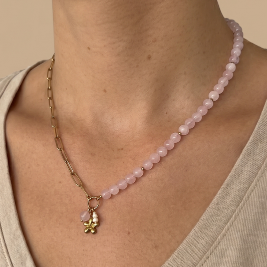 DIY Kraaltjes Ketting Kit Goud - Stainless Steel