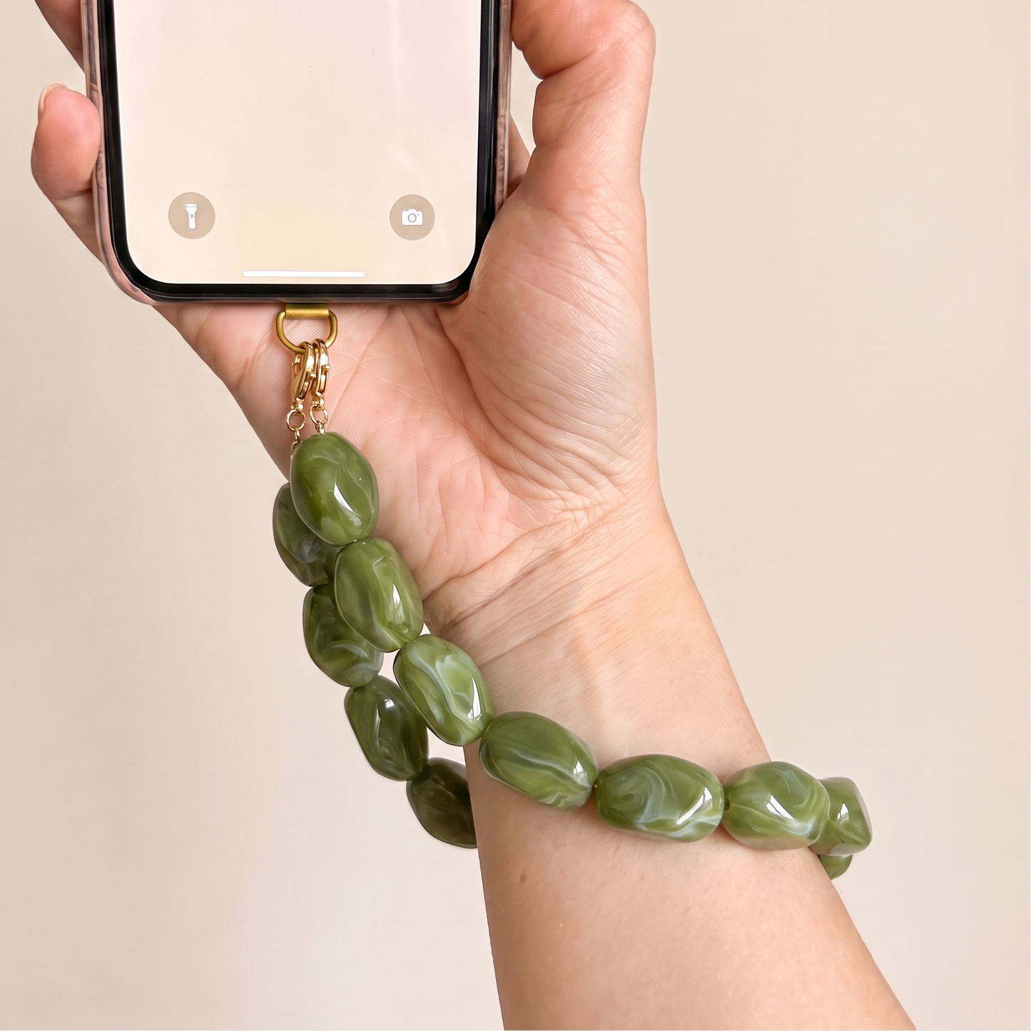 DIY Phone Cord Kit Gold - Stainless Steel